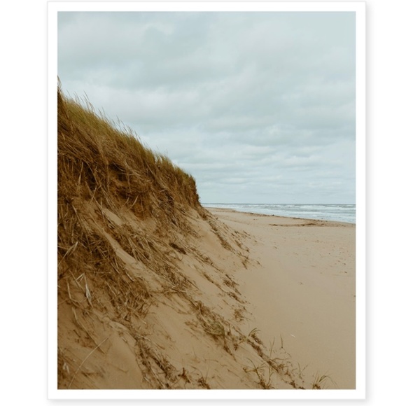 Beach Shoreline Photography Art Print - Picture 2 of 2